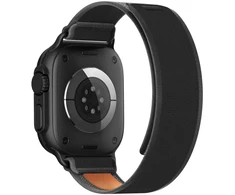 Tech-Protect watch strap Nylon Elite Apple Watch 44/45/46/49mm, juodas/oranžinis
