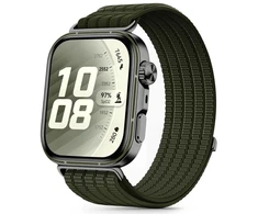 Tech-Protect watch strap Nylon Huawei Watch Fit 3/4/4 Pro/5/5 Pro, military žalias