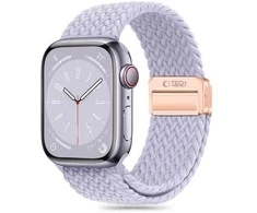 Apyrankė Apple Watch 3 / 4 / 5 / 6 / 7 / 8 / 9 / SE (38 / 40 / 41 mm) Tech-Protect Nylonmag Periwinkle violetinė