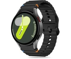 Apyrankė Samsung Galaxy Watch 4 / 5 / 5 PRO / 6 / 7 / FE Tech-Protect silikoninė Sport juodas