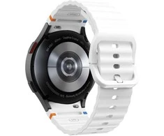 Tech-Protect watch strap Silicone Sport Samsung Galaxy Watch4/5/5 Pro/6/7/FE, baltas