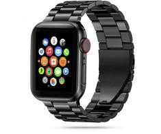 Apyrankė Apple Watch 4 / 5 / 6 / 7 / SE (42 / 44 / 45 mm) Tech-Protect Stainless juodos spalvos