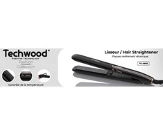 Plaukų džiovintuvas Techwood hair straightener TFL-266D
