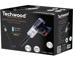 Dulkių siurblys - Techwood TAB-426 Belaidis 2-in-1, 120 W, 18,5 V, HEPA, 0,8 l, 35 min.