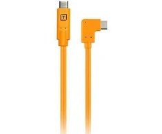 Kabelis - Tether Tools Pro USB-C į USB-C Dešinysis kampas 3 pėdos
