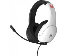 „Turtle Beach“ ausinės su mikrofonu „Airlite Fit Nintendo Switch 2“, juodos/baltos
