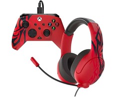 Turtle Beach valdiklis + ausinės Airlite ir Rematch Xbox One, Spirit Raudona