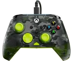 Turtle Beach Rematch Core Laidinis Žaidimų Pultelis | Ghost Camo Juoda/Geltona | Xbox