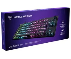 Turtle Beach Vulcan II TKL 75% juoda laidinė mechaninė klaviatūra (Raudona switch, US)