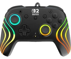 „Turtle Beach“ laidinis valdiklis „Afterglow Wave Nintendo Switch 2“, juodas