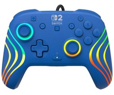 Turtle Beach wired controller Afterglow Wave Nintendo Switch 2, mėlynas