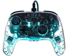 Turtle Beach wired controller Afterglow Nintendo Switch 2, transparent