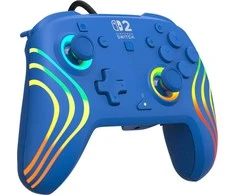 Turtle Beach wired controller Afterglow Wave Nintendo Switch 2, mėlynas