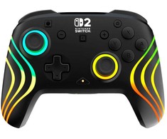 Turtle Beach wireless controller Afterglow Wave Nintendo Switch 2, juodas
