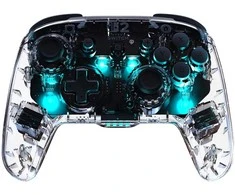 Turtle Beach wireless controller Afterglow Nintendo Switch 2, transparent