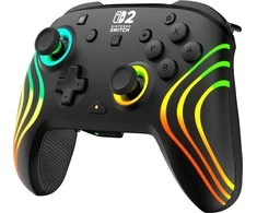 Turtle Beach wireless controller Afterglow Wave Nintendo Switch 2, juodas