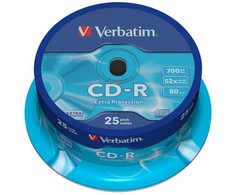 Verbatim CD-R Extra Protection 700MB 52x 25 vnt