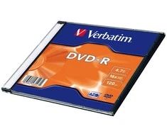 Verbatim DVD-R Matt Sidabrinis 4.7GB 16x slim