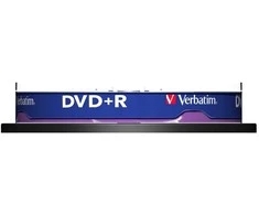Verbatim DVD+R Matt Sidabrinis 4.7GB 16x 10vnt velenas