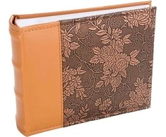 Nuotraukų rėmelis Victoria Collection Albumas B 10x15/100M Flower-2, bronza