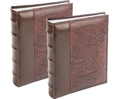 Nuotraukų rėmelis Victoria Collection Albumas B 10x15/200M Lapas, raudonas 2vnt