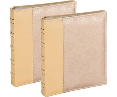 Nuotraukų rėmelis Victoria Collection Albumas B 10x15/200M Rose, smėlio spalvos 2vnt