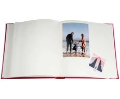 Nuotraukų rėmelis Victoria Collection Albumas B100PG Classic Kreminis, raudonas