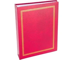 Nuotraukų rėmelis Victoria Collection Albumas MM 10x15/200 Classic, raudonas