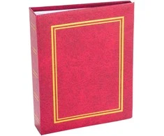 Nuotraukų rėmelis Victoria Collection Album MM 10x15/36 Classic, red