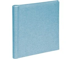 Nuotraukų rėmelis Victoria Collection Viktorijos kolekcijos albumas SA40S magnetinis 40 psl. drobė, mėlynas