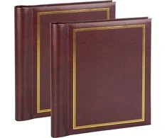 Nuotraukų rėmelis Victoria Collection Albumas SA40S Magnetic 40psl Classic, ruda 2vnt