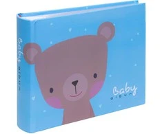 Nuotraukų rėmelis Victoria Collection Albumas B 10x15/100M Baby 1, mėlynas