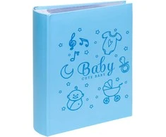 Nuotraukų rėmelis Victoria Collection Albumas B 10x15/300M-2 Baby 4, mėlynas