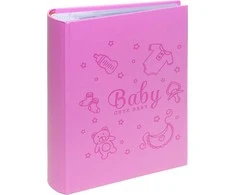Nuotraukų rėmelis Victoria Collection Albumas B 10x15/300M-2 Baby 4, rožinė