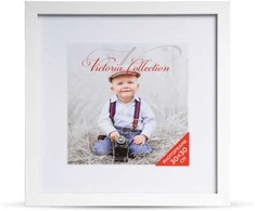 Victoria Collection Nuotraukų rėmelis Cubo 30x30, baltas (VF2274)