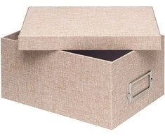 Nuotraukų rėmelis Victoria Collection Photo box 10x15/700 Canvas, soft pink