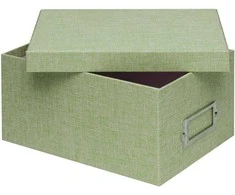 Nuotraukų rėmelis Victoria Collection nuotraukų dėžutė 10x15/700 drobė, žalia