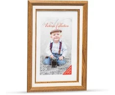 Nuotraukų rėmelis Victoria Collection Photo frame Action 2 10x15, ruda/baltas