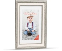 Nuotraukų rėmelis Victoria Collection Photo frame Action 2 10x15, pilkas/baltas
