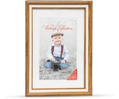 Victoria Collection nuotraukų rėmelis Action 2 15x21, rudas/baltas