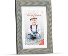 Nuotraukų rėmelis Victoria Collection Photo frame Action 3 10x15, pilkas