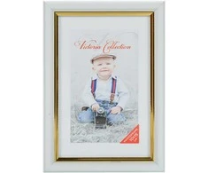Nuotraukų rėmelis Victoria Collection Photo frame Royal 10x15cm, baltas