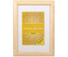 Victoria Collection Nuotraukų rėmelis Velvet 15x21, natūralus (VI2565)