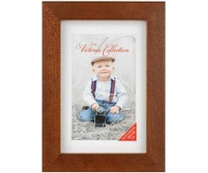 Victoria Collection Cubo nuotraukų rėmelis 10x15, ruda