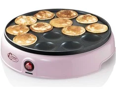 Virtuvinės svarstyklės Bestron mini pancake maker APFM700SDP, pink