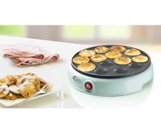 Virtuvinės svarstyklės Bestron Bestron krepų gaminimo aparatas, skirtas olandų poffertjes APFM700SDM, 800 W