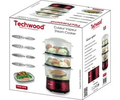 Virtuvinės svarstyklės „Techwood“ maisto garintuvas TCV-375 7,5 l