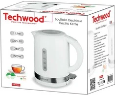 Virtuvinės svarstyklės Elektrinis virdulys - Techwood TB-1041 1 L