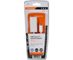 „Vivanco“ adapteris USB-C – LAN RJ45 (45383)