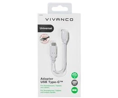 Vivanco adapteris USB-C – microUSB (37558)